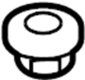 View Nut. Shock. Suspension. Mount. Absorber. (Upper) Full-Sized Product Image