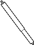 Image of Liftgate Lift Support image for your Ford F-250 Super Duty  