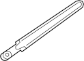View Back Glass Wiper Arm (Rear) Full-Sized Product Image