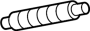 Image of A/C Compressor Stud image for your 2023 Ford F-150 2.7L EcoBoost V6 A/T RWD XL Crew Cab Pickup Fleetside 