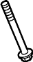 View A/C Compressor Bolt (Lower) Full-Sized Product Image