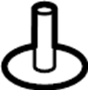 View Screw. Deflector. (Front, Rear) Full-Sized Product Image