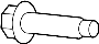 View Horn. Screw. Bolt. (Lower) Full-Sized Product Image