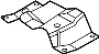 View Floor Pan Heat Shield (Front) Full-Sized Product Image