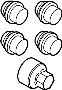View Wheel Lock Set Full-Sized Product Image