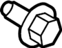 View Brake Dust Shield Bolt Full-Sized Product Image