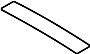 Image of Sunroof Molding (Rear) image for your 2019 Ford F-150 3.0L Power-Stroke V6 DIESEL A/T RWD XL Standard Cab Pickup Fleetside 