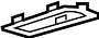 Image of Bracket. Bezel. A Bracket for a dome. image for your 2011 Ford F-150 5.0L V8 FLEX A/T RWD Lariat Extended Cab Pickup Fleetside 