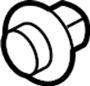 Image of Nut. Glass. Quarter. A solid metal or plastic. image for your 2011 Ford F-150 5.0L V8 FLEX A/T RWD Lariat Extended Cab Pickup Fleetside 