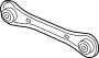 Image of Arm. Suspension. Trailing. (Rear, Lower). Arm connected between. image for your 2016 Lincoln MKS   