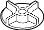 View BRACKET. Hold down. Jack Stud. PLATE - MOUNTING. Spare Tire Nut.  Full-Sized Product Image 1 of 2