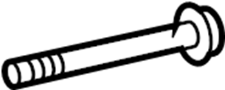 View Bolt. Mount. Bracket. (Front, Rear, Lower) Full-Sized Product Image