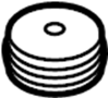 View Insulator. Engine. Support. Mount. (Upper, Lower) Full-Sized Product Image