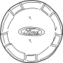 Image of Wheel. Cap. Cover. A single Wheel Cover for. image for your 2004 Ford E-250   
