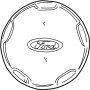 View Wheel Cap Full-Sized Product Image 1 of 2
