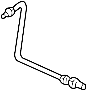 Image of Brake Hydraulic Hose image for your 1990 Ford F-150   