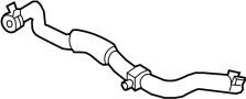 View Radiator Coolant Hose (Upper, Lower) Full-Sized Product Image