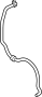 Image of Engine Coolant Overflow Hose image for your 2019 Ford Fiesta  ST Hatchback 