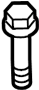 View Bolt. Headlight. Screw. Latch. (Front) Full-Sized Product Image