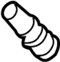 View Engine Air Intake Hose Adapter Full-Sized Product Image 1 of 10