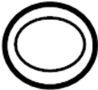 View Tube. Gasket. (EGR). Recirculation.  Full-Sized Product Image