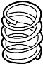 Image of Coil Spring (Front) image for your 2019 Lincoln MKZ   