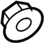 View Nut. Latch.  Full-Sized Product Image 1 of 2