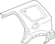 Image of Quarter Panel (Lower) image for your 2019 Ford F-150  Police Responder Crew Cab Pickup Fleetside 