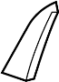 Image of Molding. (Front, Rear, Upper, Lower). Body Trim Molding. image for your 2014 Ford Flex   