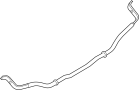 Image of Suspension Stabilizer Bar (Rear) image for your 2019 Ford Taurus  SHO Sedan 