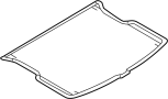 Image of Trunk Mat image for your 2021 Ford F-150 3.5L PowerBoost V6 FULL HYBRID EV-GAS (FHEV) A/T RWD XL Extended Cab Pickup Fleetside 