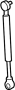 Image of Back Glass Lift Support image for your 2005 Ford F-150 4.2L Triton V6 M/T 4WD STX Crew Cab Pickup Stepside 