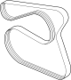 View Serpentine Belt Full-Sized Product Image