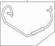 View Automatic Transmission Oil Cooler Hose Assembly Full-Sized Product Image