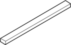 View Radiator Air Seal (Upper) Full-Sized Product Image 1 of 2
