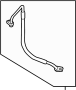 Image of A/C Refrigerant Discharge Hose image for your 2023 Ford F-150 2.7L EcoBoost V6 A/T RWD XL Crew Cab Pickup Fleetside 