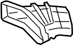 View Engine Air Intake Hose (Front, Lower) Full-Sized Product Image