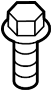 View Mount. Bolt. Transmission. Bracket. (Rear, Upper) Full-Sized Product Image 1 of 10