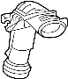 View Engine Air Intake Hose (Rear) Full-Sized Product Image 1 of 5