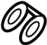 View Gasket. Water. Inlet.  Full-Sized Product Image
