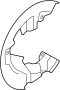 View Brake Dust Shield Full-Sized Product Image 1 of 2