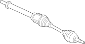 View CV Axle Assembly (Front) Full-Sized Product Image 1 of 1