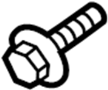View Washer. Reservoir. Screw. Fluid. Bolt. Hex. Head.  Full-Sized Product Image 1 of 4
