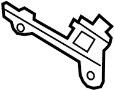 View Power Brake Booster Vacuum Hose Bracket Full-Sized Product Image 1 of 2