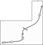 Image of Automatic Transmission Shifter Cable image for your 2013 Ford Escape   