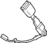 Image of Seat Belt Receptacle image for your 2008 Ford Explorer   