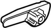 View Seat Back Recliner Adjustment Handle Full-Sized Product Image 1 of 2