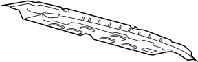 Image of Roof Header Panel (Rear) image for your 2005 Ford Escape   
