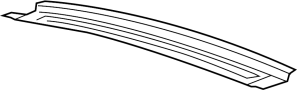 Image of Roof Bow (Front) image for your 2024 Ford F-150 2.7L EcoBoost V6 A/T 4WD STX Crew Cab Pickup Fleetside 