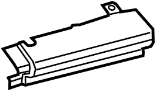 Image of Roof Side Rail (Rear, Upper) image for your 2019 Ford Police Interceptor Utility   